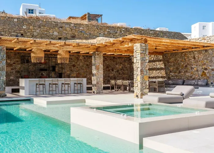 Cielo Blu&villa Mare Blu Mykonos Villa Agios Ioannis Diakoftis