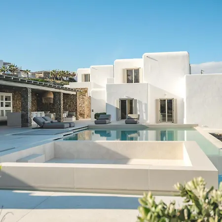 Cielo Blu & Mare Blu Mykonos Villa Agios Ioannis Diakoftis