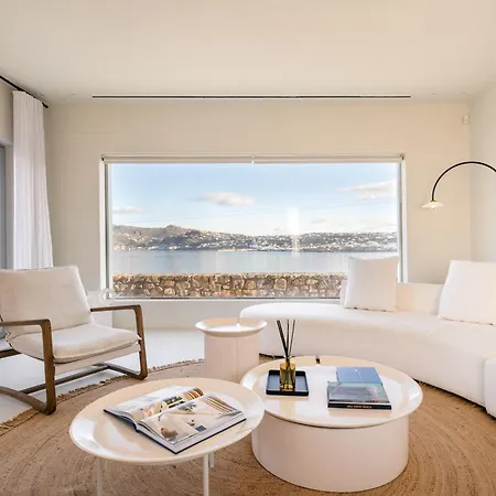 Cielo Blu & Mare Blu Mykonos Villa Agios Ioannis Diakoftis