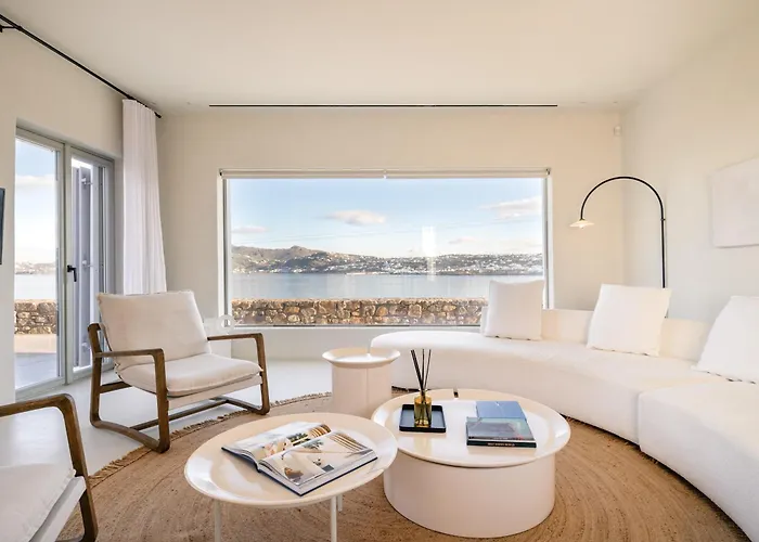 Cielo Blu & Mare Blu Mykonos Villa Agios Ioannis Diakoftis